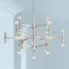Possini Euro Design Marya Brushed Nickel Chandelier 32" Wide Modern 24-Light Fixture For Dining Room House Foyer Kitchen Island Entryway Bedroom Home -Target Lighting Store GUEST f4bb0e79 3917 434d b71f 3604f89fe997