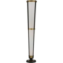 Possini Euro Design Mid Century Modern Torchiere Lamp 4-Light 68" Tall Antique Brass Off White Linen Cone Shade Living Room Office Uplight -Target Lighting Store GUEST f7a6f4d9 ceb4 4969 b1f0 ab2f375a091f