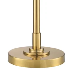 Possini Euro Design Kinsey Modern Torchiere Floor Lamp 72 1/2" Tall Brass Gold Metal Stone Pattern Crystal Glass Shade For Living Room Office House -Target Lighting Store GUEST f975e817 5162 4026 aa58 a21f6192a5c8