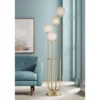 Possini Euro Design Mid Century Modern Glam Style Floor Lamp 4-Light LED 68.5" Tall Warm Gold Glass Globe Shade For Living Room House Uplight -Target Lighting Store GUEST fdd44058 3b10 445f b8fd 217d46774247