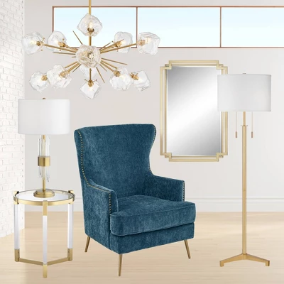 Possini Euro Design Encino Modern Tripod Floor Lamp Standing 60" Tall Brass Gold Metal Off White Fabric Drum Shade for Living Room Bedroom Office Home Possini Euro Design Encino Modern Tripod Floor Lamp Standing 60" Tall Brass Gold Metal Off White Fabric Drum Shade For Living Room Bedroom Office Home -Target Lighting Store GUEST ff60ba7f 1e4d 46f5 8476 bb0992d7e95b
